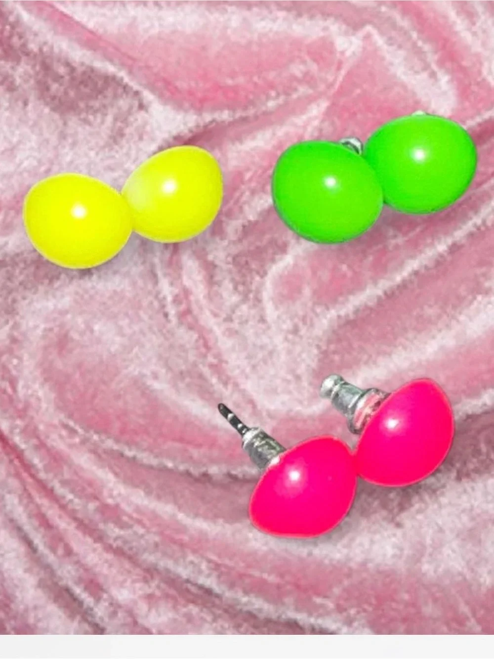 Colorful Stud Earrings Set